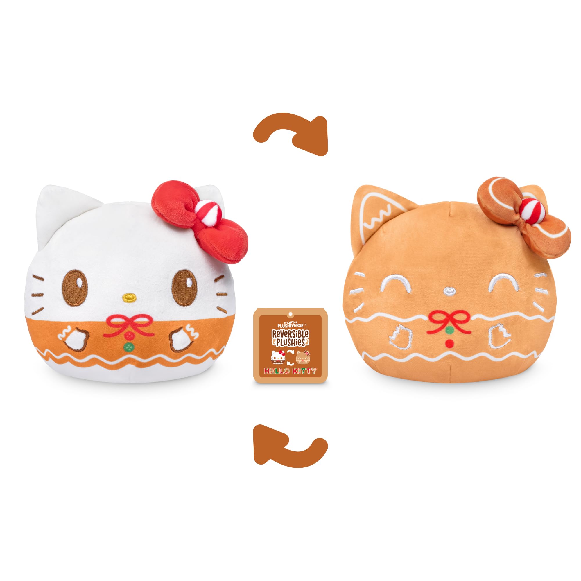 Amazon.com: TeeTurtle Reversible Sanrio Hello Kitty 4 Inch Flip
